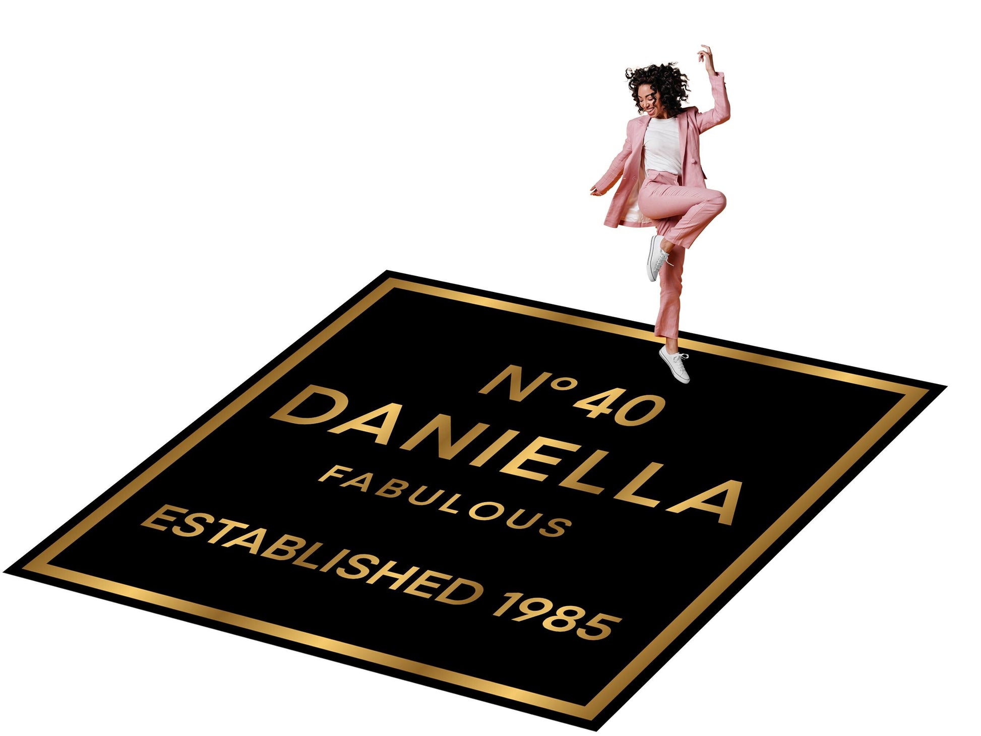 Customizable Birthday Decal Dance Floor Wrap. Removable Vinyl. Covers entire dancefloor. Birthday Gloss/Matte Floor Wrap. Free Shipping