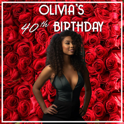 Customizable Birthday Decal Dance Floor Wrap. Removable Vinyl. Covers entire dancefloor. Birthday Gloss/Matte Floor Wrap. Free Shipping