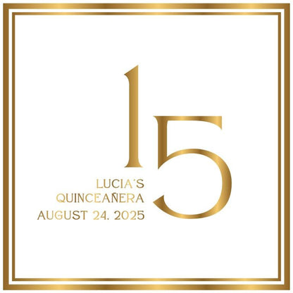 Customizable Quinceañera Decal Dance Floor Wrap. Removable Vinyl. Vinyl covers entire dancefloor. Mis Quince Años Floor Wrap. Free Ship