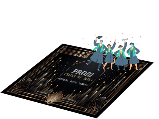 Custom Prom Decal DanceFloor Wrap. Removable Vinyl. Monogram Print & Vinyl to cover your entire dancefloor. Prom logo design. Free shipping.