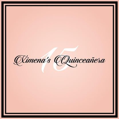 Customizable Quinceañera Decal Dance Floor Wrap. Removable Vinyl. Vinyl covers entire dancefloor. Mis Quince Años Floor Wrap. Free Ship