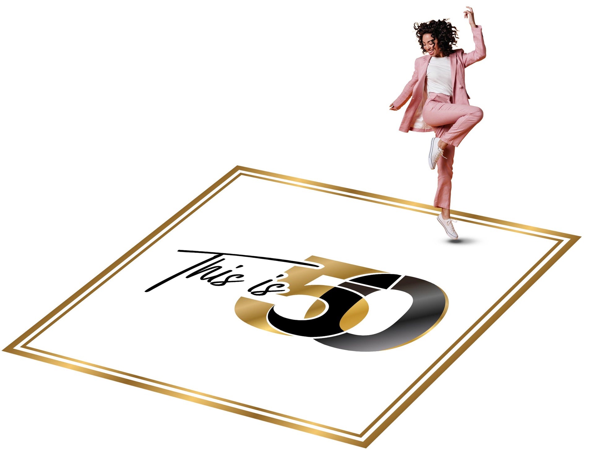Customizable Birthday Decal Dance Floor Wrap. Removable Vinyl. Covers entire dancefloor. Birthday Gloss/Matte Floor Wrap. Free Shipping