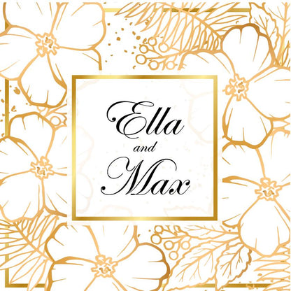 Custom Wedding Decal Dance Floor Wrap Gloss Removable Vinyl. Monogram Print and Vinyl to cover the entire dancefloor. Wedding logo design