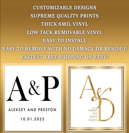 Customizable Rose Background Birthday Dance Floor Wrap – Removable Vinyl Decal