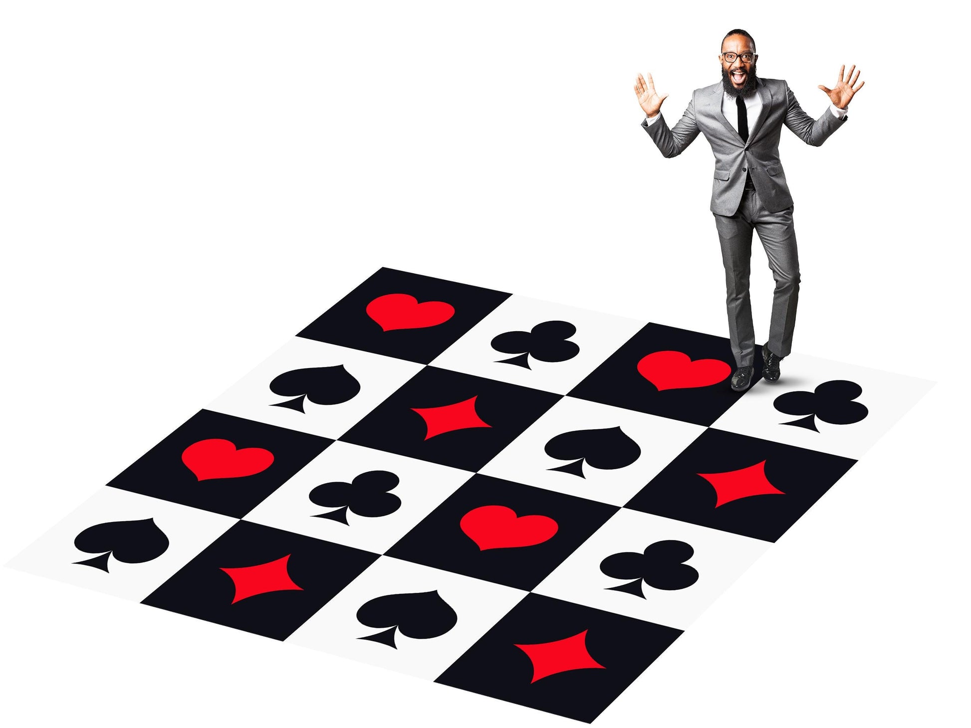 Casino Themed Birthday Decal Dance Floor Wrap. Removable Vinyl. Covers the entire dancefloor. Birthday Gloss/Matte Floor Wrap. Free Shipping