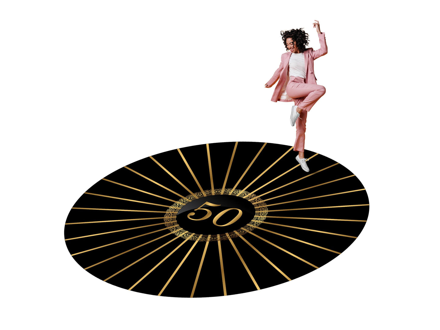 Customizable Birthday Decal Dance Floor Wrap. Removable Vinyl. Covers entire dancefloor. Birthday Gloss/Matte Floor Wrap. Free Shipping
