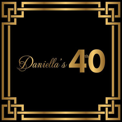 Customizable Birthday Decal Dance Floor Wrap. Removable Vinyl. Covers entire dancefloor. Birthday Gloss/Matte Floor Wrap. Free Shipping