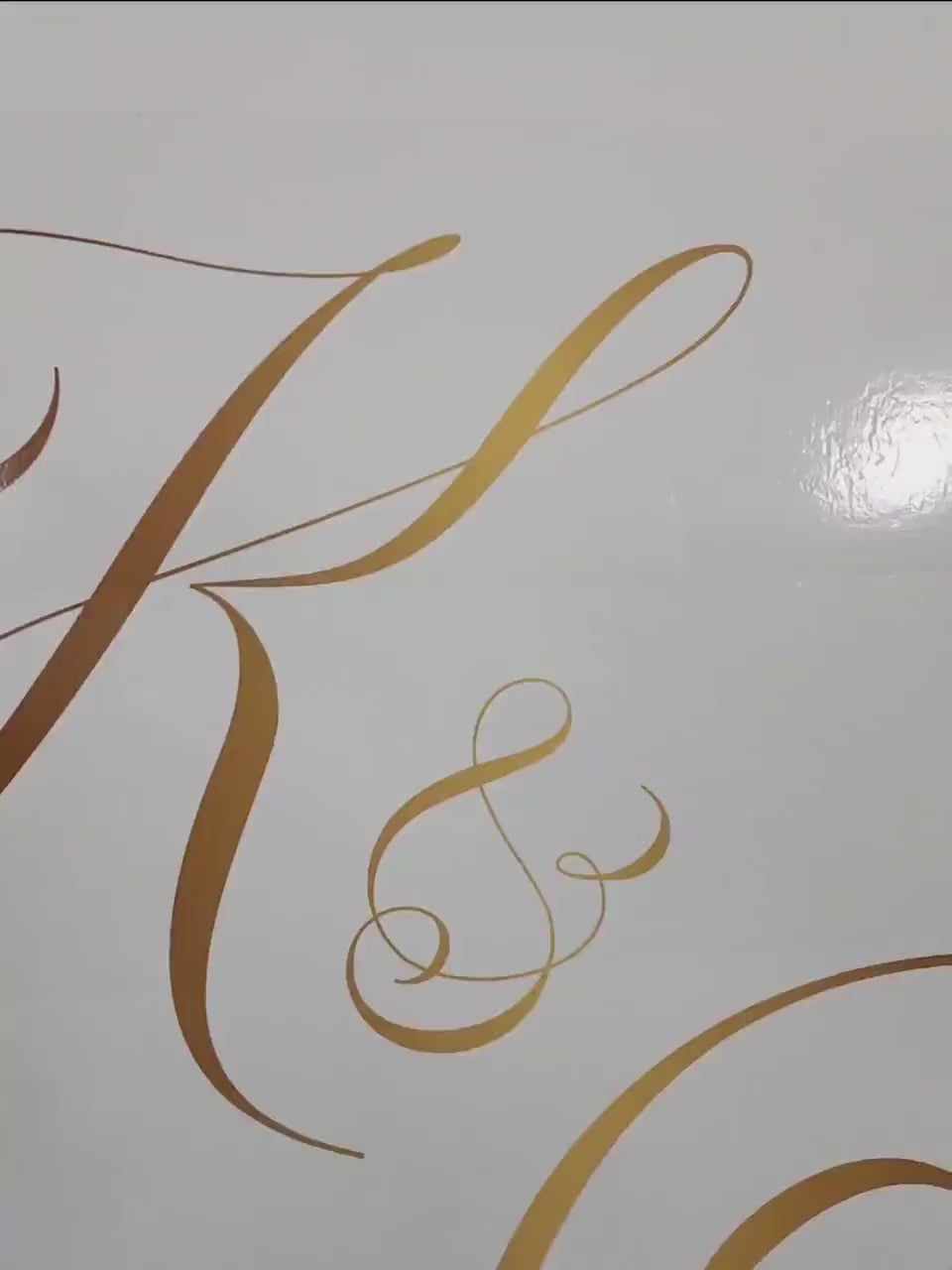 Custom  Wedding Decal Dance Floor Wrap Gloss Removable Vinyl. Monogram Print and Vinyl to cover the entire dancefloor. Wedding logo design