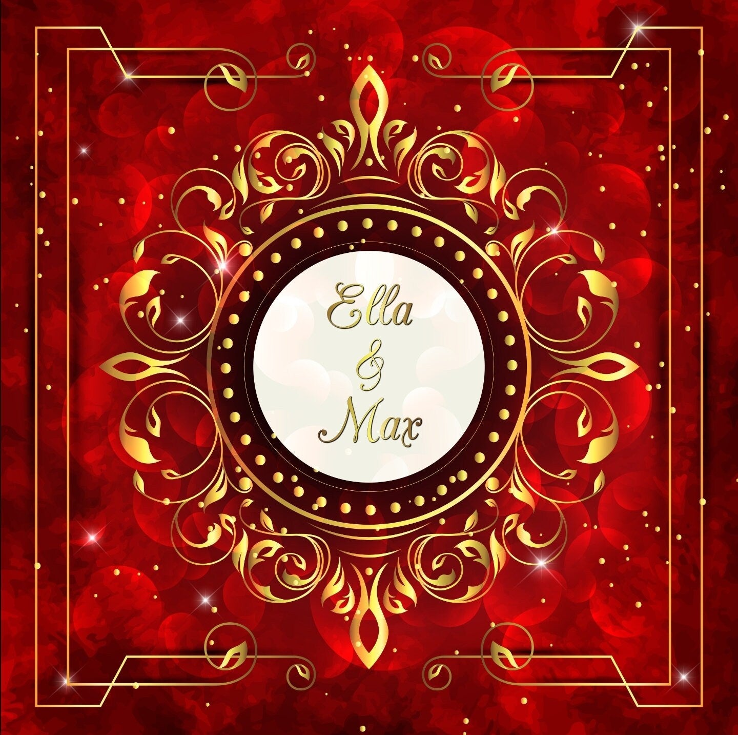 Custom Wedding Decal Dance Floor Wrap Gloss Removable Vinyl. Monogram Print and Vinyl to cover the entire dancefloor. Wedding logo design