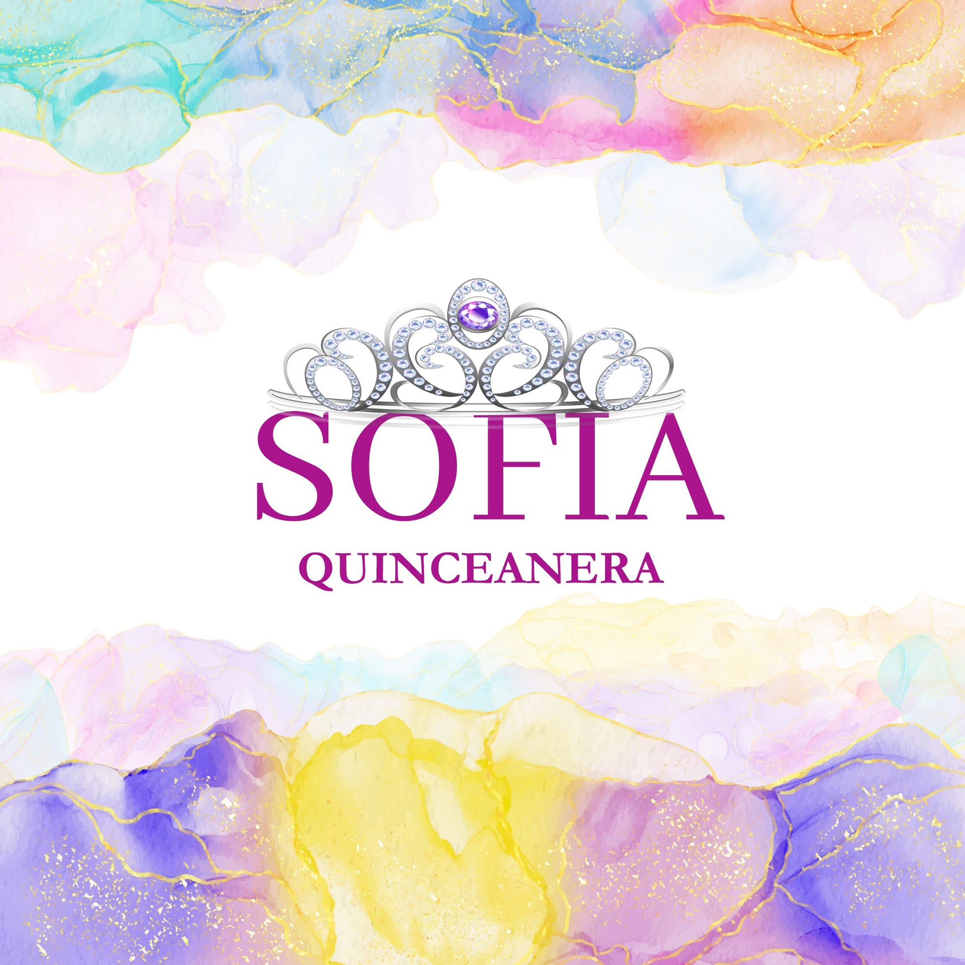 Customizable Gorgeous Quinceanera Dance Floor Wrap Gloss Removable Vinyl. Print and Vinyl to cover the entire dancefloor. Mis Quince anos