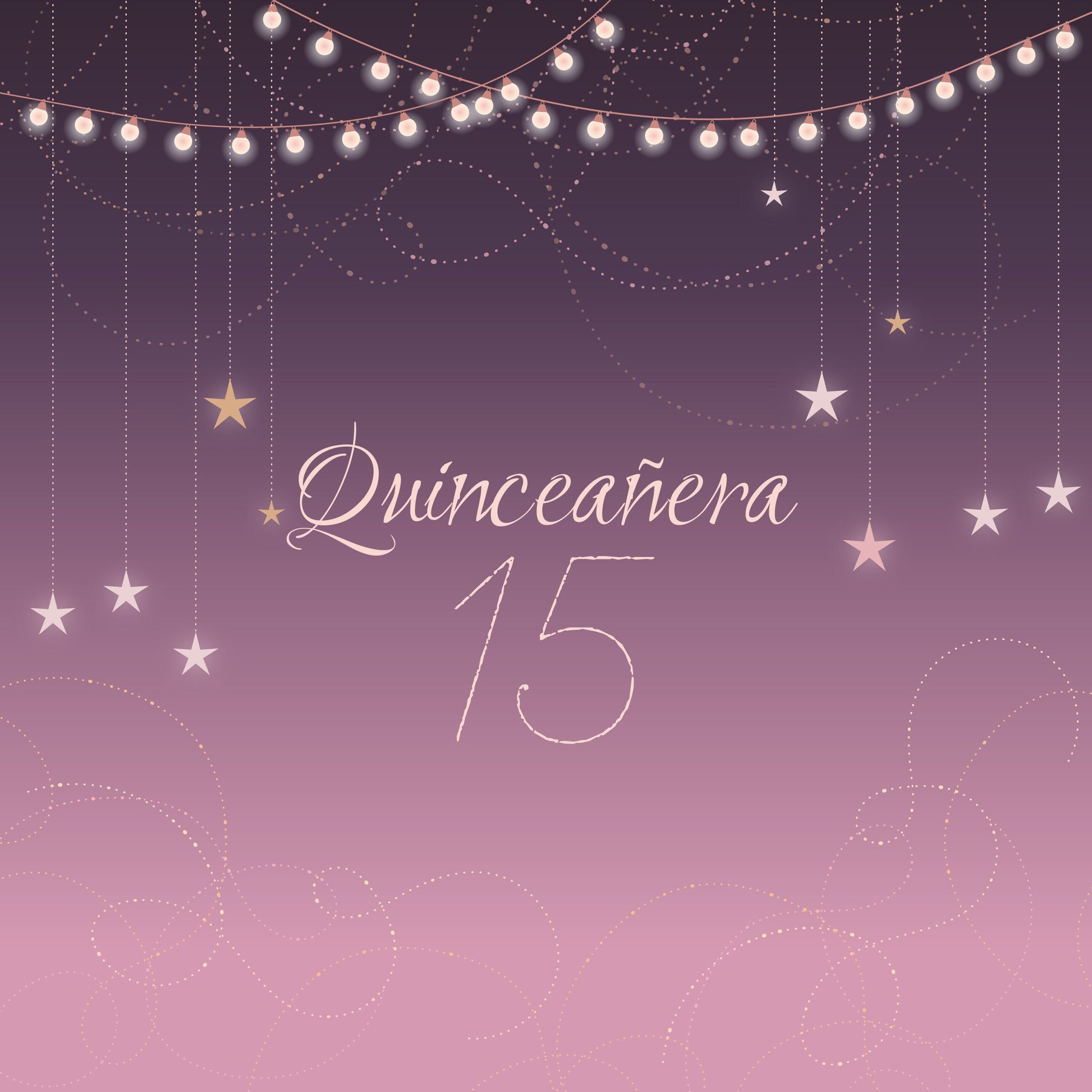 Customizable Gorgeous Quinceanera Dance Floor Wrap Gloss Removable Vinyl. Print and Vinyl to cover the entire dancefloor. Mis Quince anos