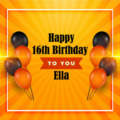 Customizable Birthday Decal Dance Floor Wrap Gloss/Matte Removable Vinyl. Vinyl to cover the entire dancefloor. Birthday party logo design