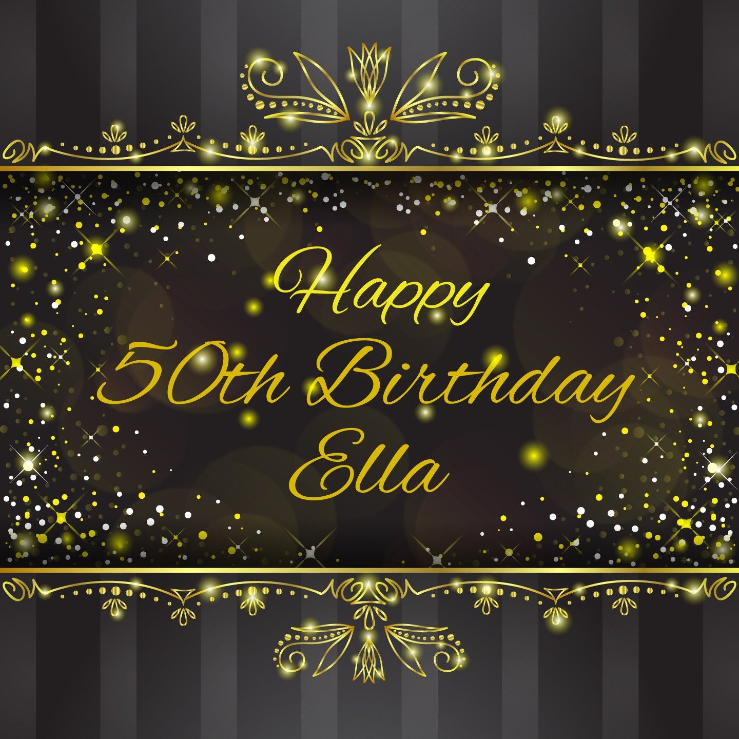 Customizable Birthday Decal Dance Floor Wrap Gloss/Matte Removable Vinyl. Vinyl to cover the entire dancefloor. Birthday party logo design