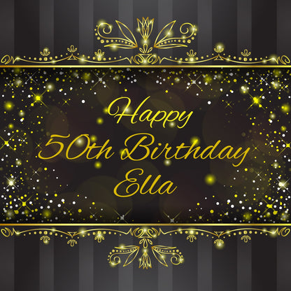Customizable Birthday Decal Dance Floor Wrap Gloss/Matte Removable Vinyl. Vinyl to cover the entire dancefloor. Birthday party logo design