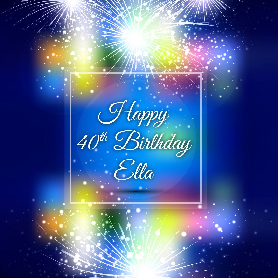 Customizable Birthday Decal Dance Floor Wrap Gloss/Matte Removable Vinyl. Vinyl to cover the entire dancefloor. Birthday party logo design