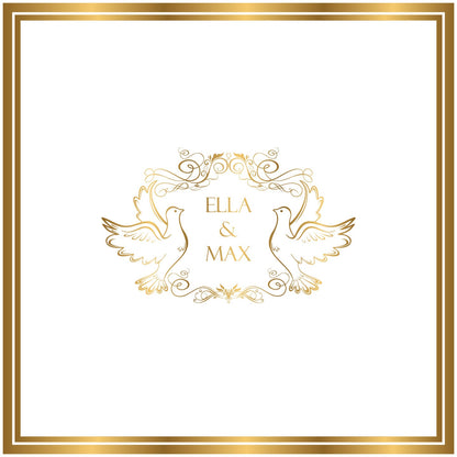 Custom Wedding Decal Dance Floor Wrap Gloss Removable Vinyl. Monogram Print and Vinyl to cover the entire dancefloor. Wedding logo design