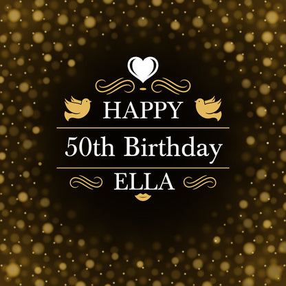 Customizable Birthday Decal Dance Floor Wrap Gloss/Matte Removable Vinyl. Vinyl to cover the entire dancefloor. Birthday party logo design