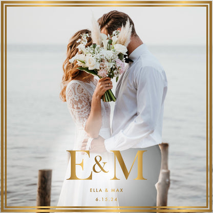 Super Unique Custom Wedding Photo Portrait Dance Floor Wrap Design. Removable Vinyl. Floor Wrap Print to cover the dancefloor. Wedding logo