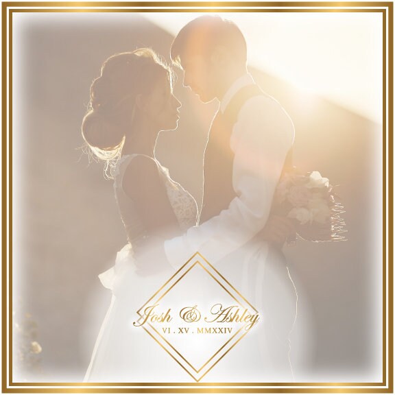 Super Unique Custom Wedding Photo Portrait Dance Floor Wrap Design. Removable Vinyl. Floor Wrap Print to cover the dancefloor. Wedding logo
