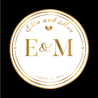 Unique Circular Custom Wedding Decal Dance Floor Wrap. Gloss Removable Vinyl. Wedding Floor designs that cover the dancefloor. Free Shipping