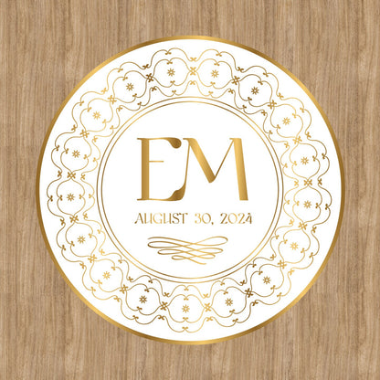 Unique Circular Custom Wedding Decal Dance Floor Wrap. Gloss Removable Vinyl. Wedding Floor designs that cover the dancefloor. Free Shipping