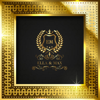 Super Unique Photo Frame Wedding Dance Floor Wrap Gloss Removable Vinyl. Print and Vinyl to cover the entire dancefloor. Wedding logo design