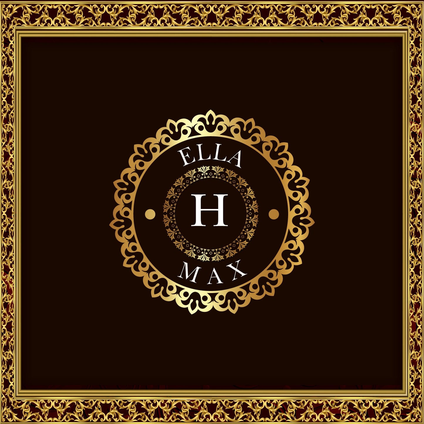 Super Unique Photo Frame Wedding Dance Floor Wrap Gloss Removable Vinyl. Print and Vinyl to cover the entire dancefloor. Wedding logo design